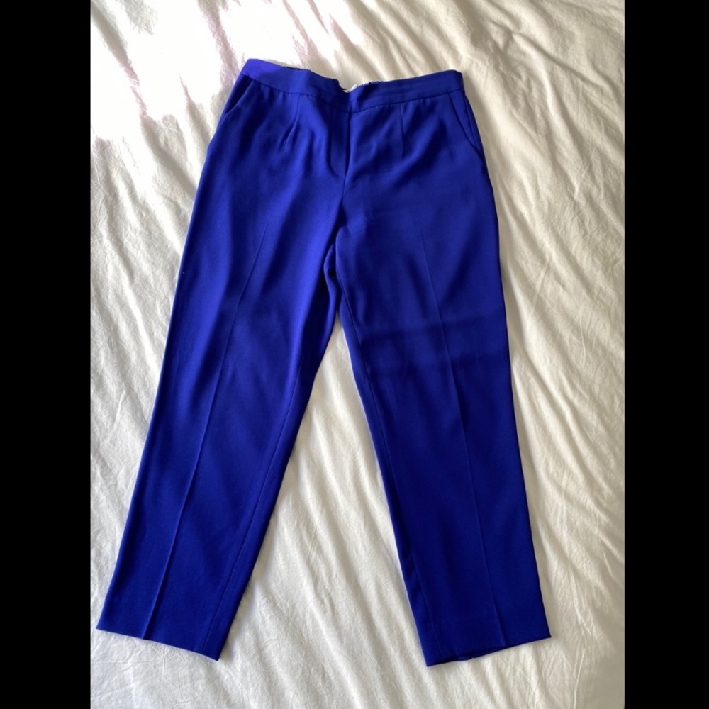 Babaton comfy blue work pants